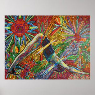 Pôster svanasana do mukha do adho - 2009