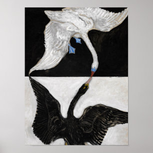 Poster Swan, n.º 1, por Hilma af Klint