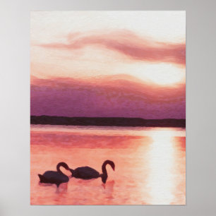 Poster Swaps Sunset