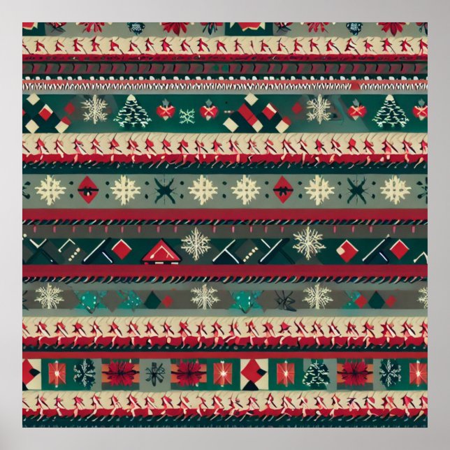 Poster Sweater Feio Natal 4 (Frente)