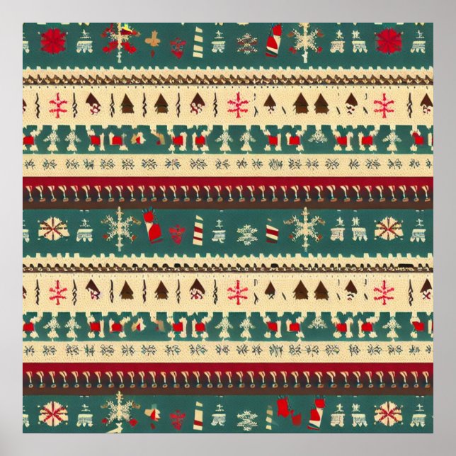 Poster Sweater Feio Natal 5 (Frente)
