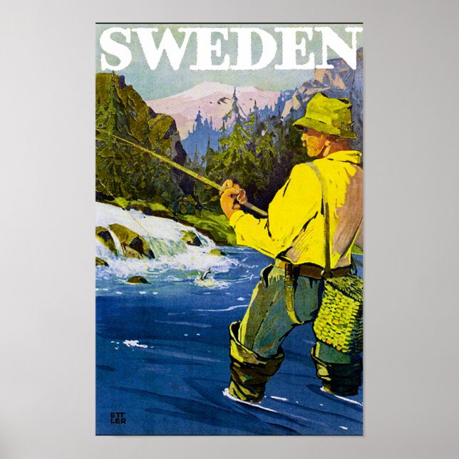 Poster Sweden (Frente)