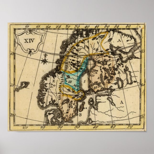 Pôster Sweden and Finland (Frente)