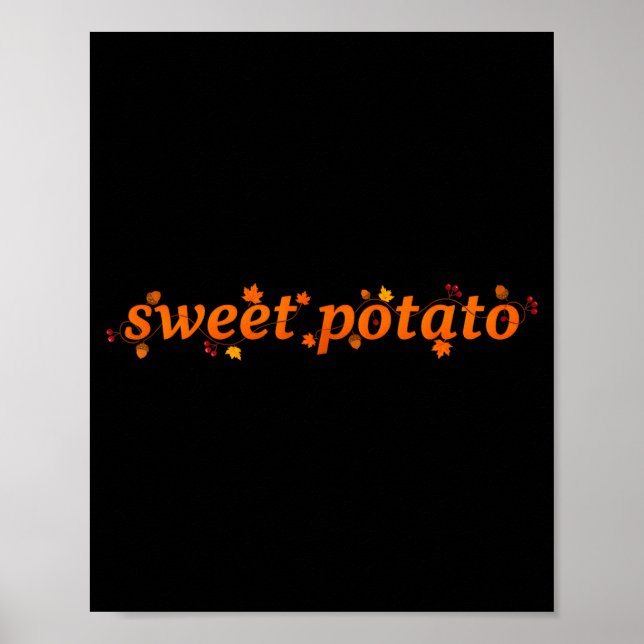 Poster Sweet Tato And Kind Of Rude Tato  (Frente)