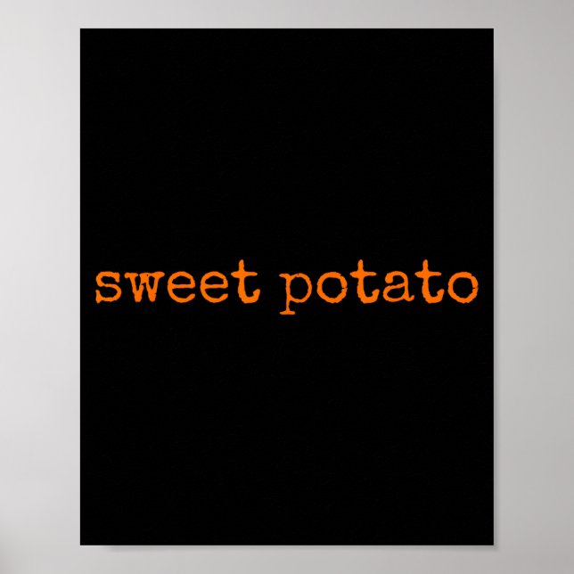 Poster Sweet Tato And Kind Of Rude Tato Thanksgiving Coup (Frente)