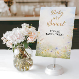 Poster Sweet Wildflower Treat Table Baby in Bloom