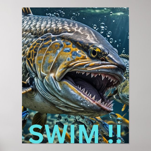 Poster Swim !! (Frente)