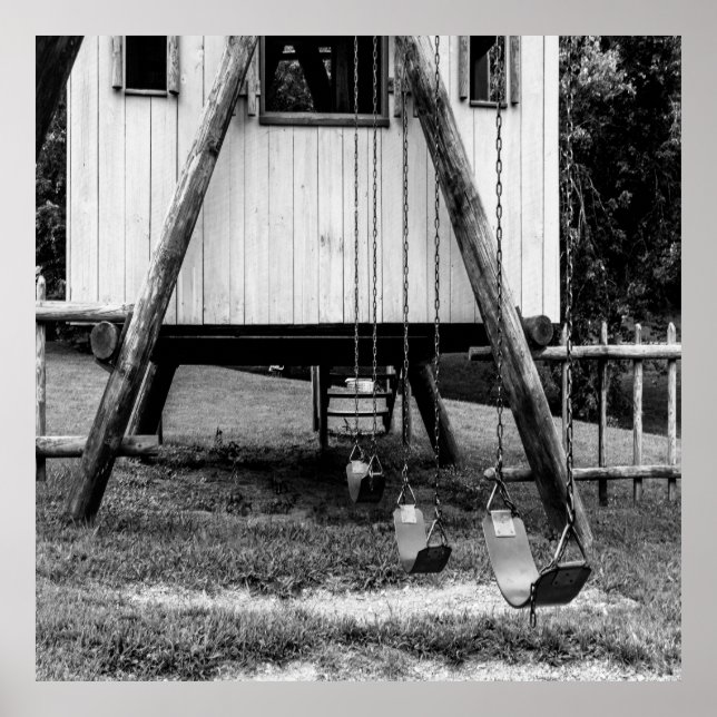 Poster Swings de aninhamento (Frente)