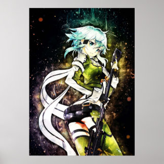 Poster Sword Art Online Sinon