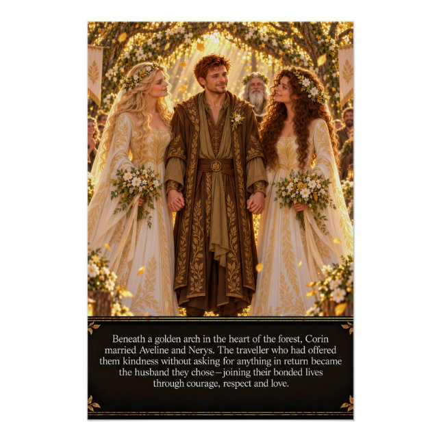 Pôster Swordcallers Capítulo 7: O Casamento na Floresta D (Frente)