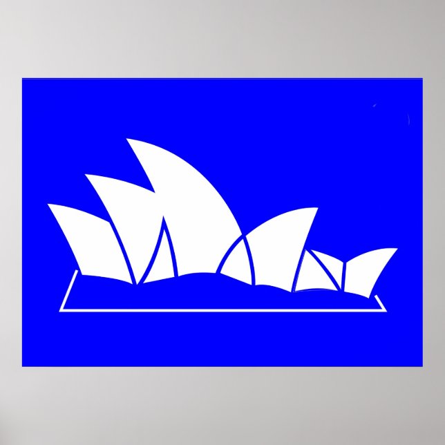 Poster Sydney Opera House (Frente)