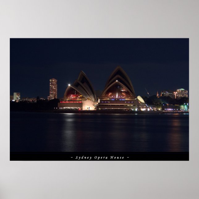 Poster Sydney Opera House (Frente)