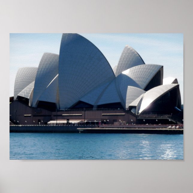 Poster Sydney Opera House (Frente)