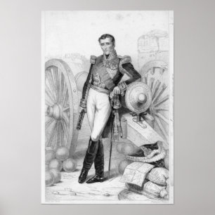 Poster Sylvain Charles Valee , Count and Marshal