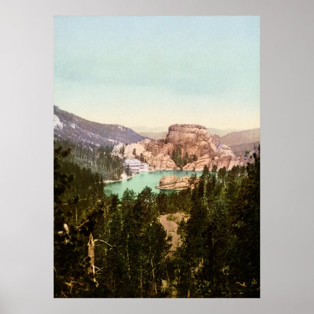 Pôster Sylvan Lake South Dakota (Frente)