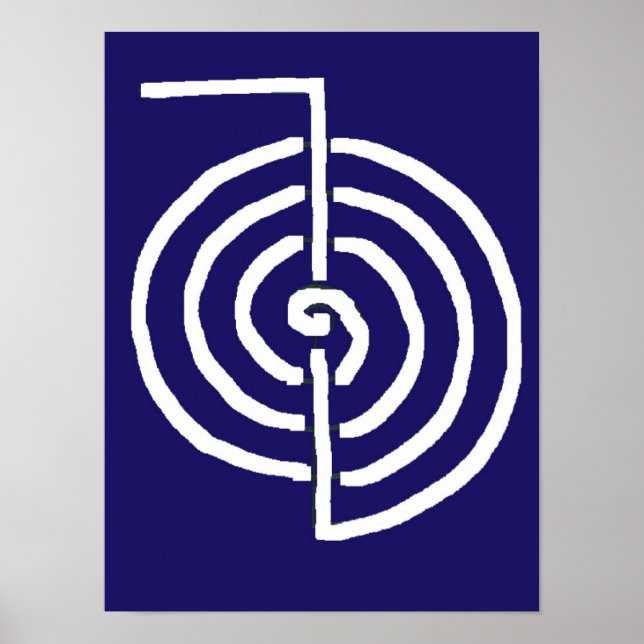 Pôster SYMBOL ART 2014 - Prática Mestra em Reiki (Frente)