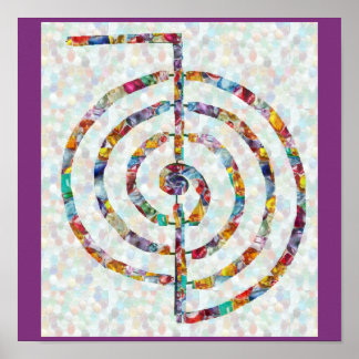 Pôster SYMBOL ART 2014 - Prática Mestra em Reiki