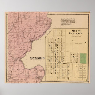 Pôster Symmes Mt agradável, Ohio