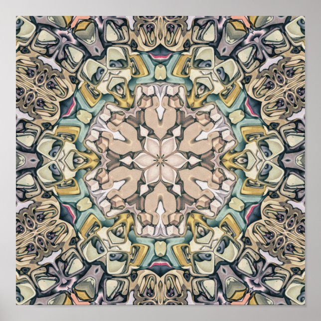 Poster Symmetry of Shapes (Frente)