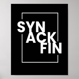 Poster SYN ACK FIN IT Hacker Code