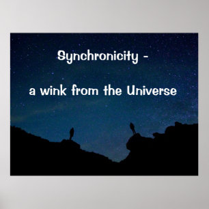 Poster Synchronicity - um piscar os olhos da Cotação Un