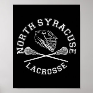 Poster Syracuse Lacrosse Vintage - Desvio Retro L