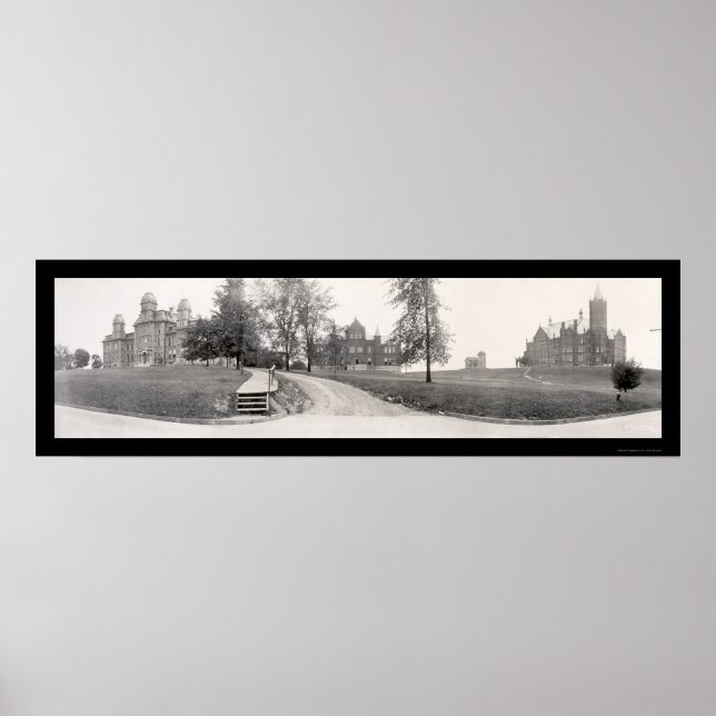 Pôster Syracuse University NY Foto 1909 (Frente)