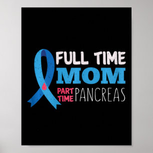 Poster T1d de novembro Horário do Cheio Mãe Parte do Temp