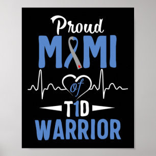 Poster T1d Orgulho Mimi Sensibilização Diabetes Tipo 1 In