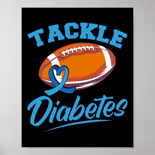 Poster T1d Sensibilização contra Diabetes Contra Diabetes (Frente)