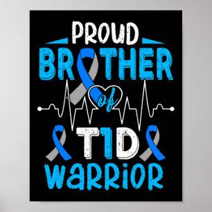 Poster T1D Sensibilização Irmão Orgulhosa para a Diabetes