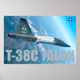 POSTER T-38C TALÃO