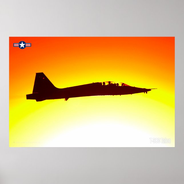 POSTER T-38C TALÃO (Frente)