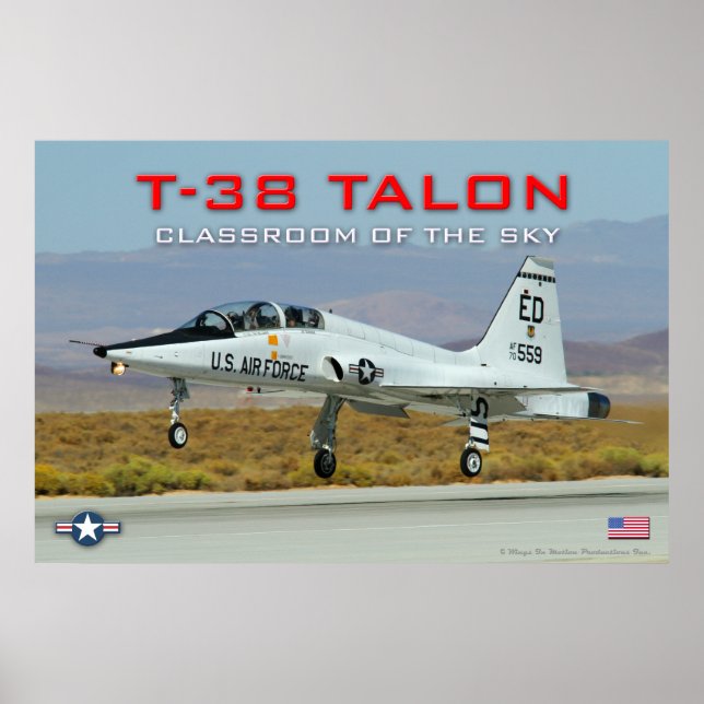 POSTER T-38C TALÃO (Frente)
