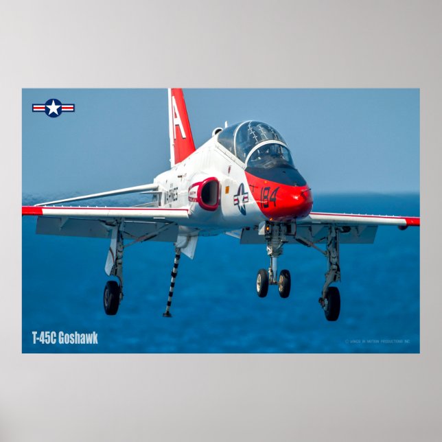 POSTER T-45C GOSHAWK (Frente)
