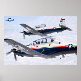 POSTER T-6A TEXÃO II