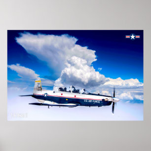 POSTER T-6A TEXÃO II
