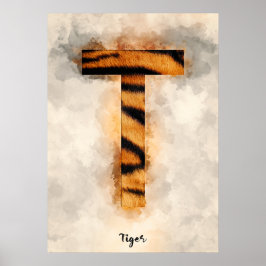 Poster T é para Tiger