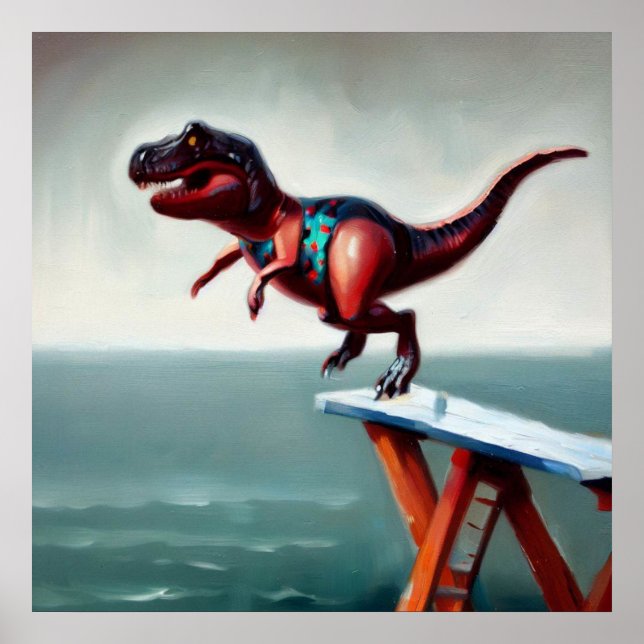 Poster T Mergulho por Rex (Frente)