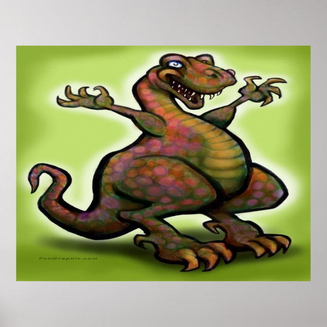 Poster T-Rex (Frente)