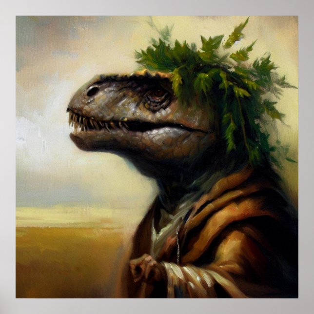 Poster T Rex Druid (Frente)