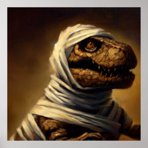 Poster T Rex Mummy