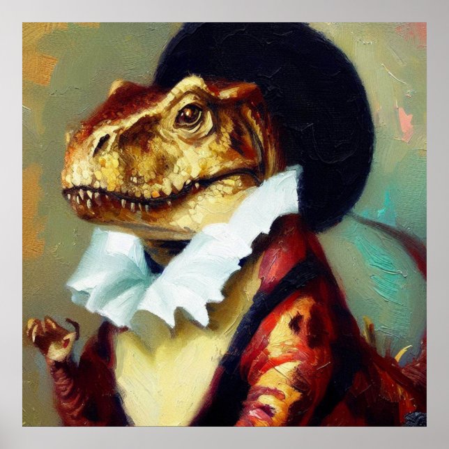 Poster T Rex Shakespeare (Frente)