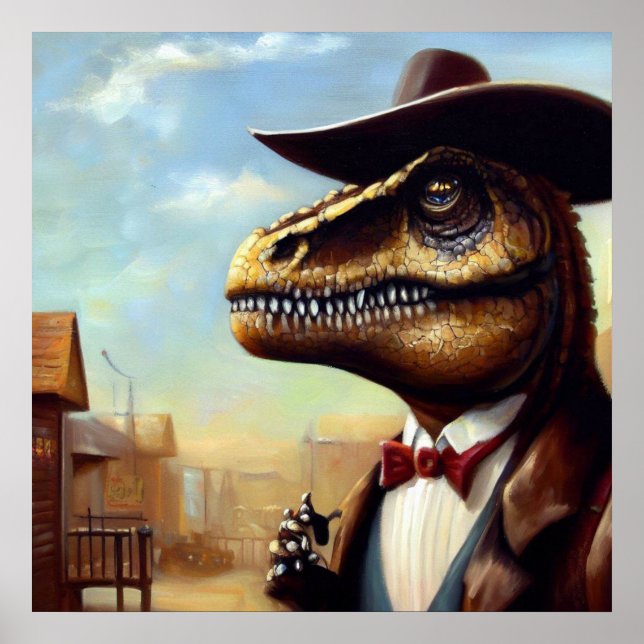 Poster T Rex Sheriff (Frente)