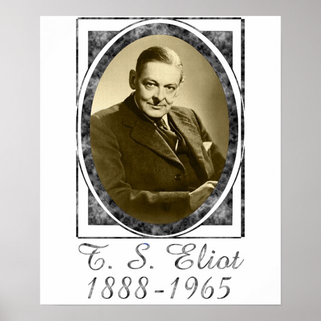 Poster T.S. Eliot (Frente)