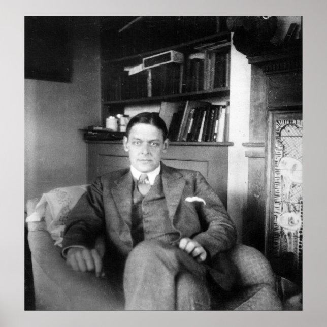Pôster T.S. Eliot (Frente)
