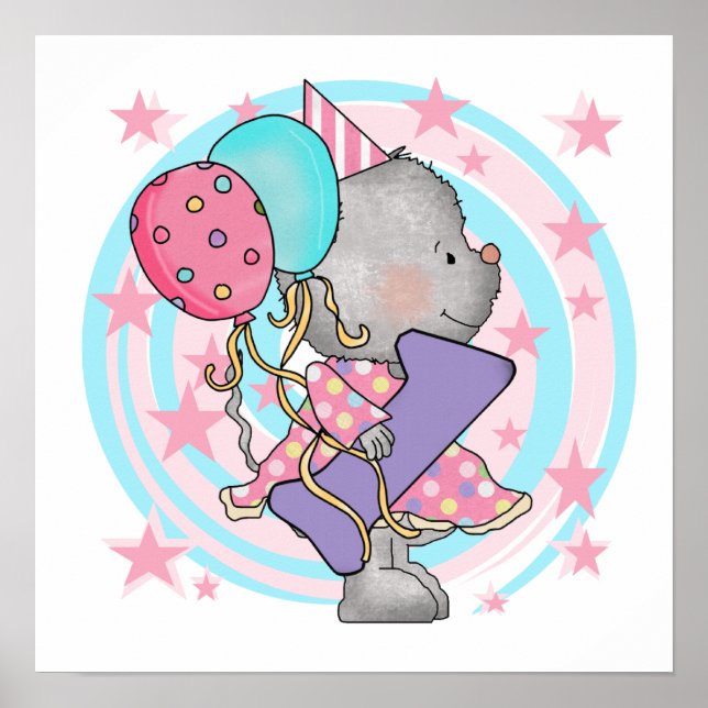 Pôster T-shirts e presentes primeiros aniversarios do rat (Frente)