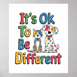 Poster Tá tudo bem ser diferente