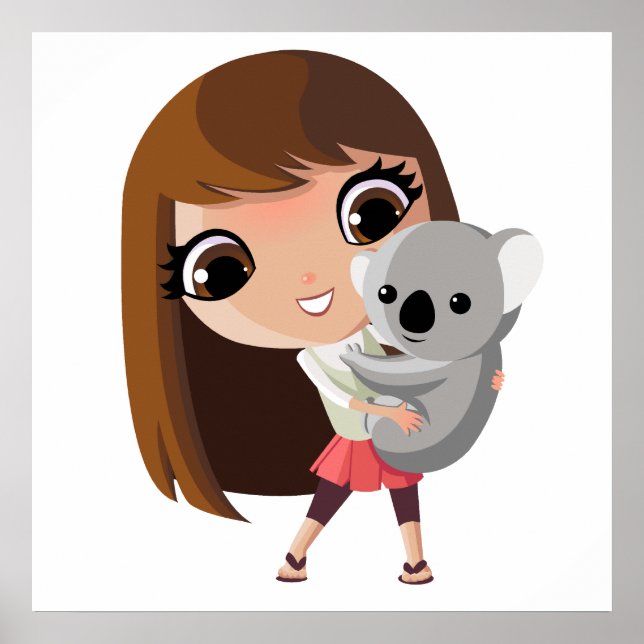 Pôster Taara e Pudim Koala (Frente)