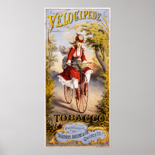 Pôster Tabaco do Velocipede
